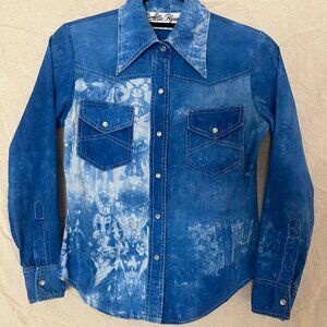 Vintage Allie Flynn for Evan Roberts Western Shirt | 70s Art Print